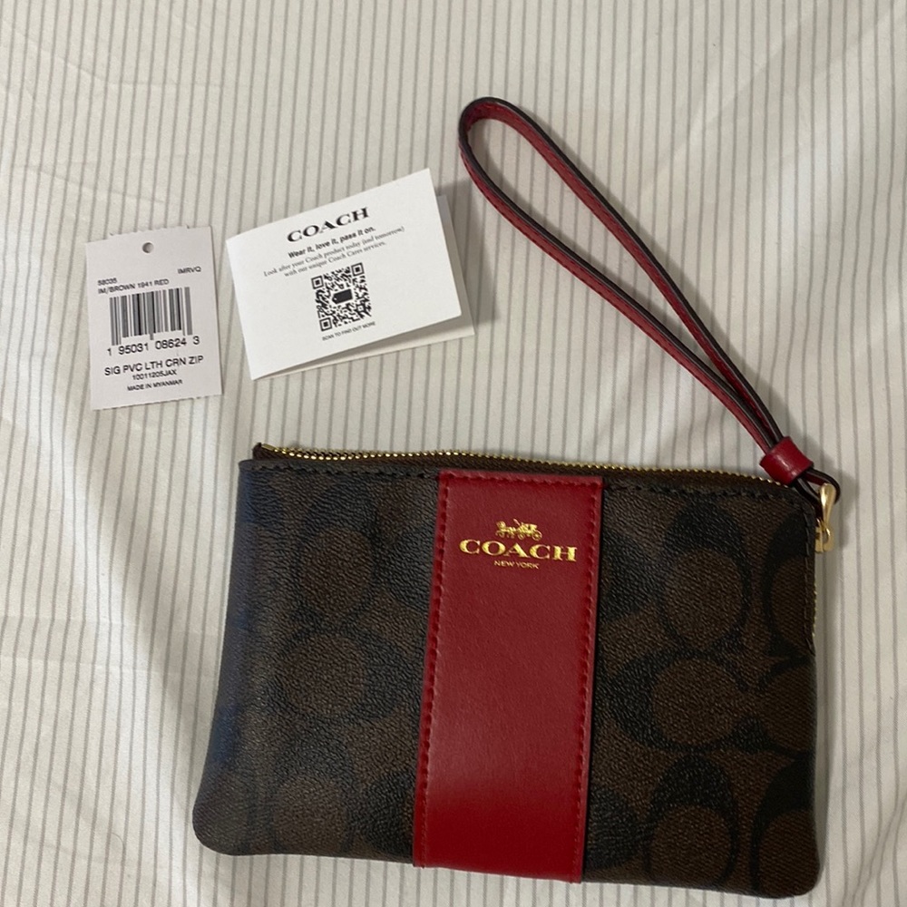 Coach change purse